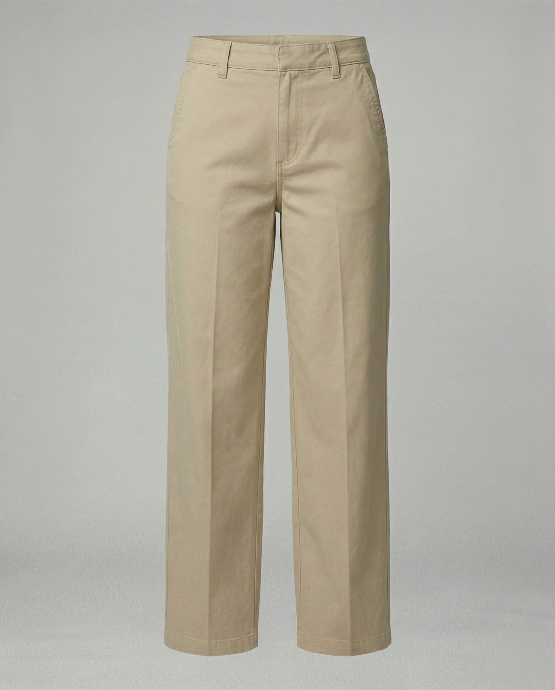 Weite Stoffhose im Palazzo-Schnitt mit hohem Bund und Bügelfalte Heidi-Mode - Image 5