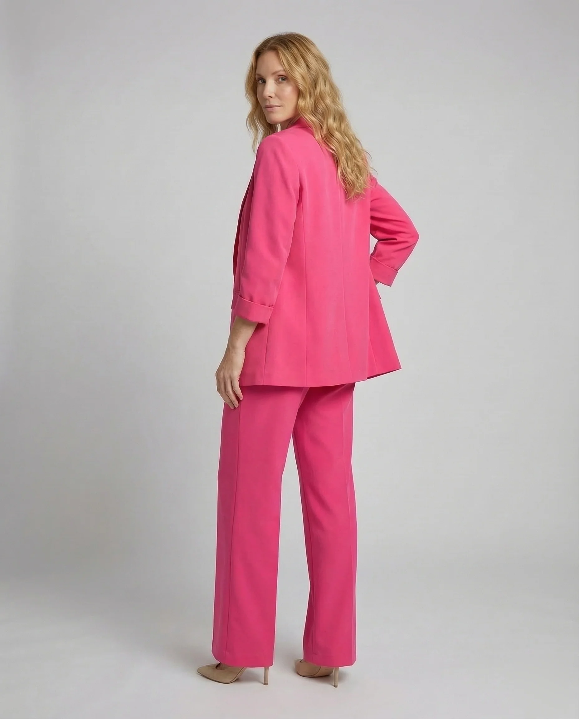 Damen Anzughose High Waist - Image 4