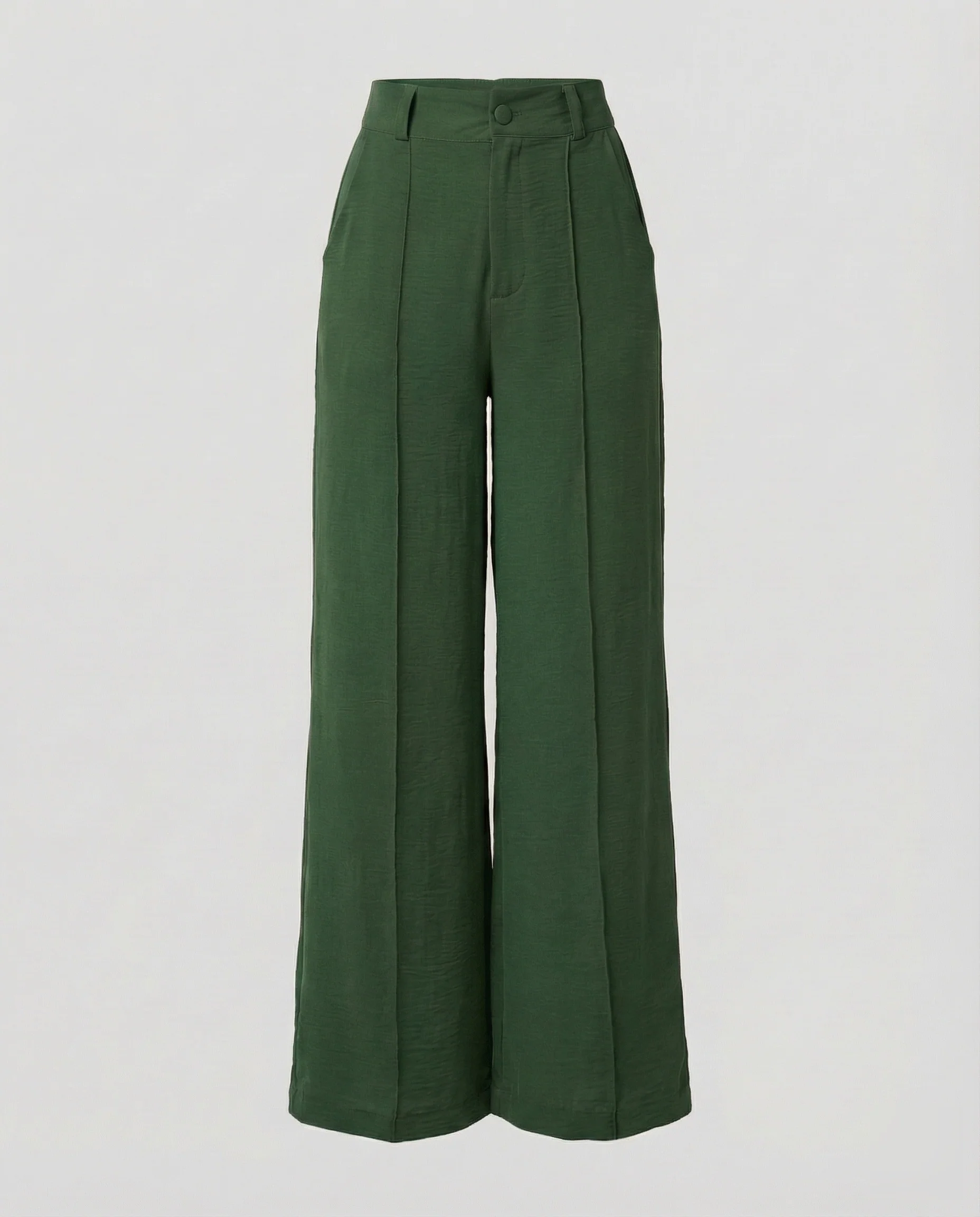 Damen Palazzo Hose High Waist Bügelfalte - Image 5