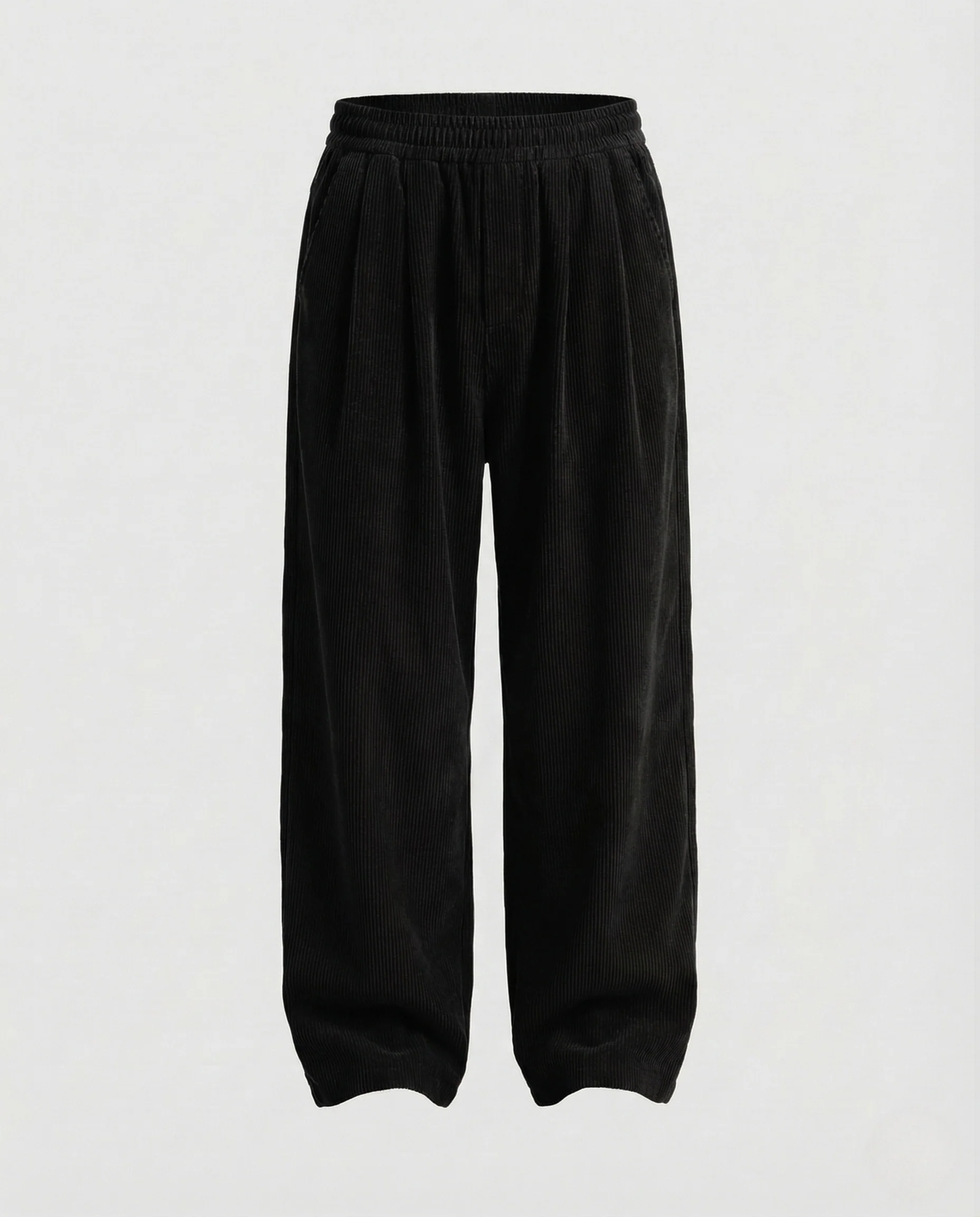 Damen Velours Loungehose Weit - Image 6