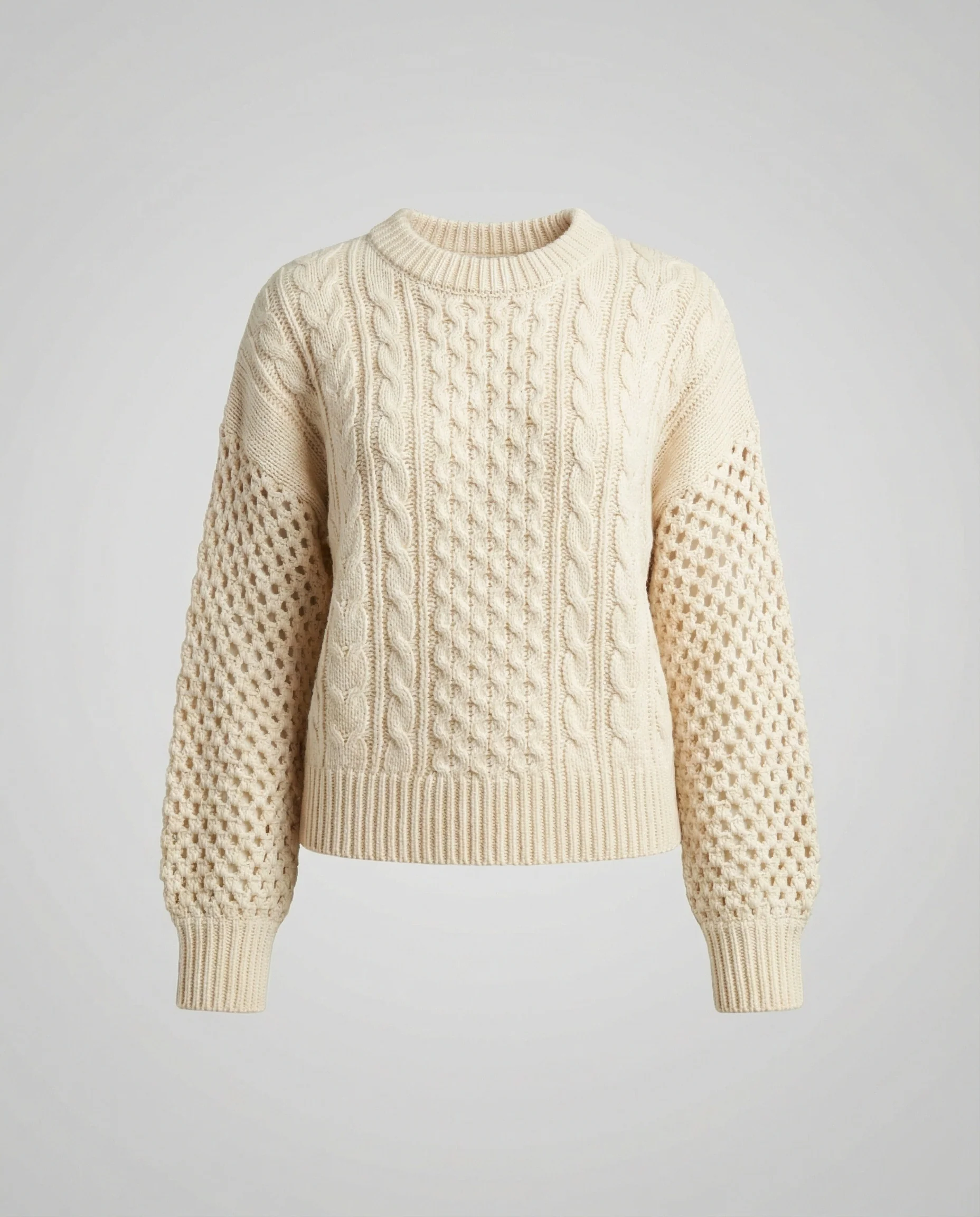 Damen Strickpullover V-Ausschnitt Weit - Image 5