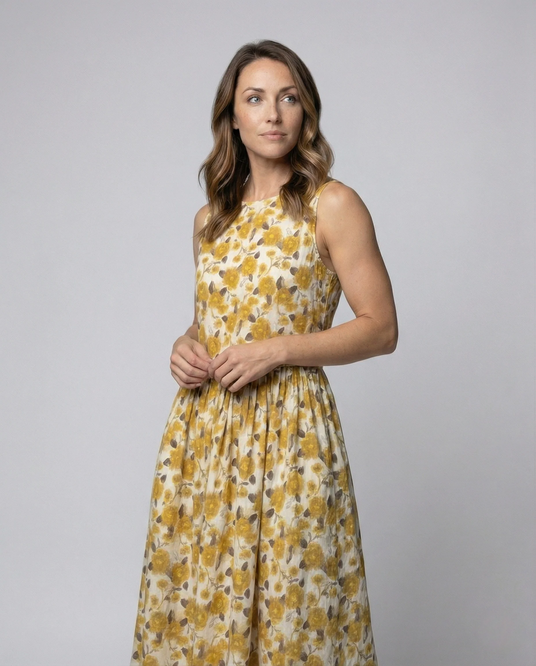 Damen Freizeit Maxikleid mit Floralem Print - Image 2
