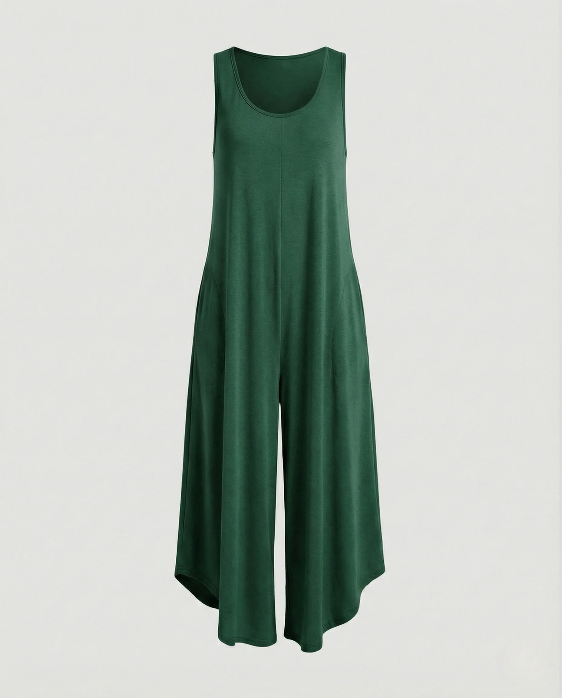 Damen Ärmelloser Overall mit V-Ausschnitt - Image 7