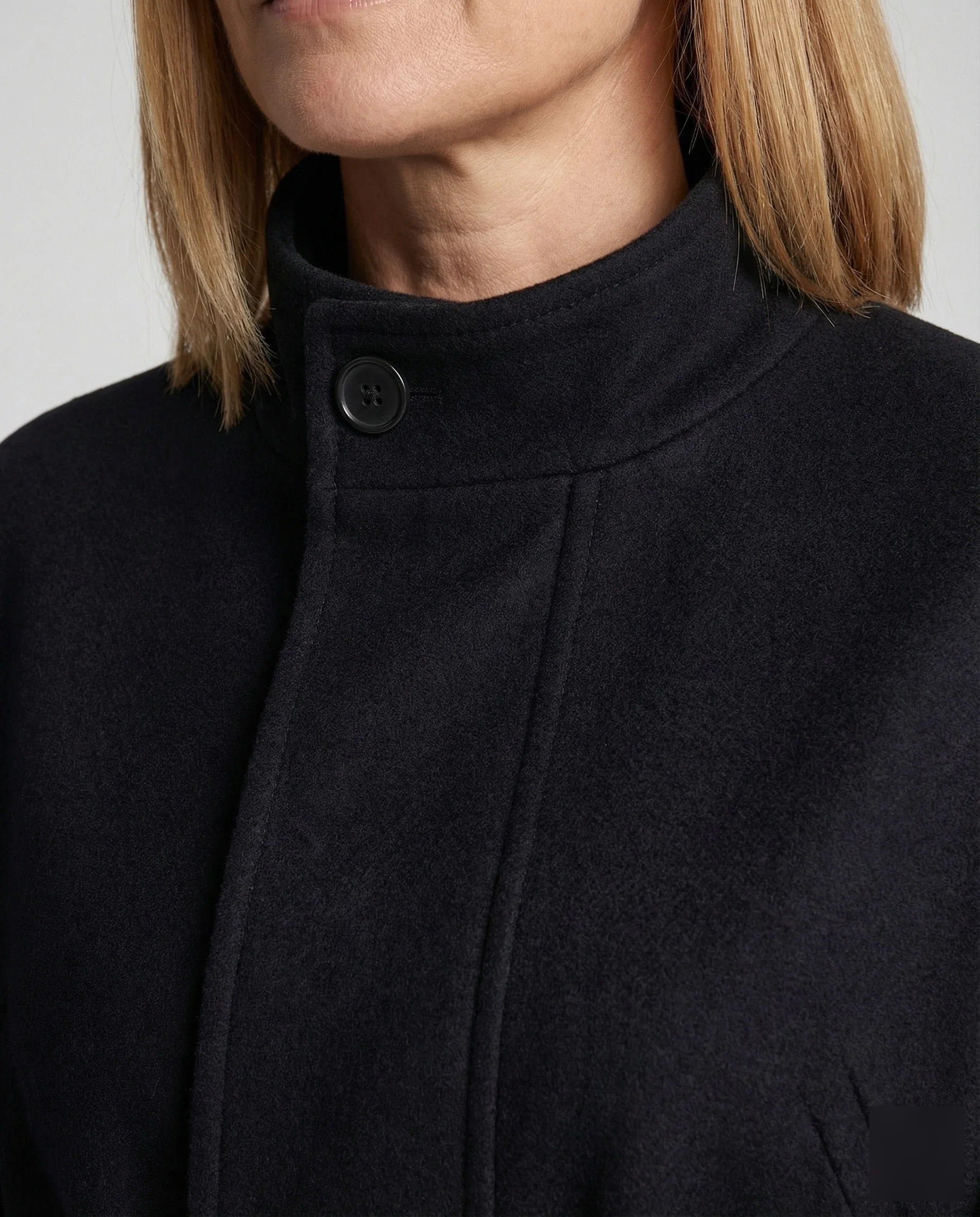 Damen Wollcape-Mantel mit Taillengürtel - Image 3