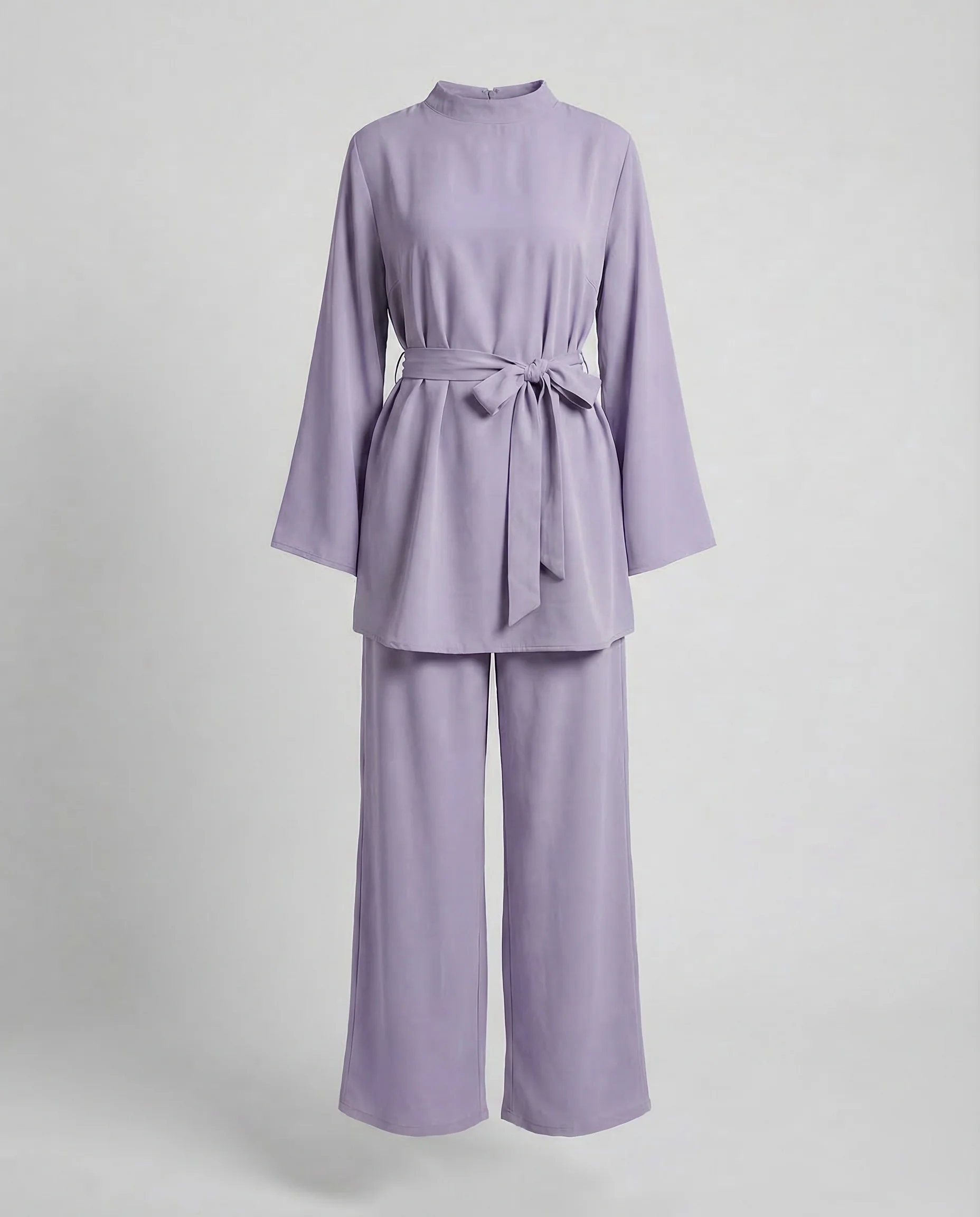 Damen Set Tunika Palazzo Hose - Image 6