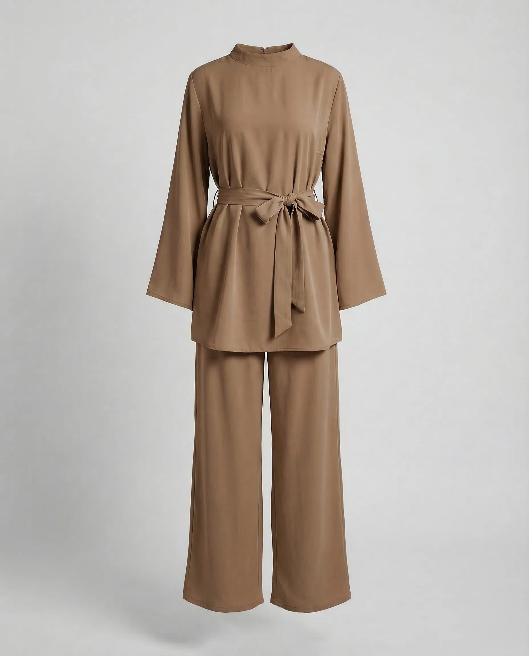 Damen Set Tunika Palazzo Hose - Image 7