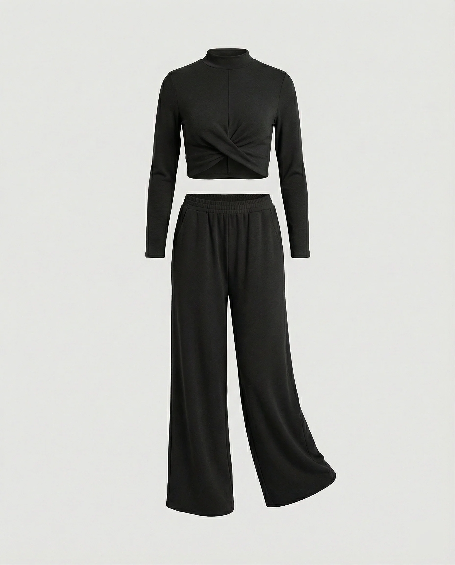 Zweiteiler Set Damen mit Twist-Oberteil - Image 6