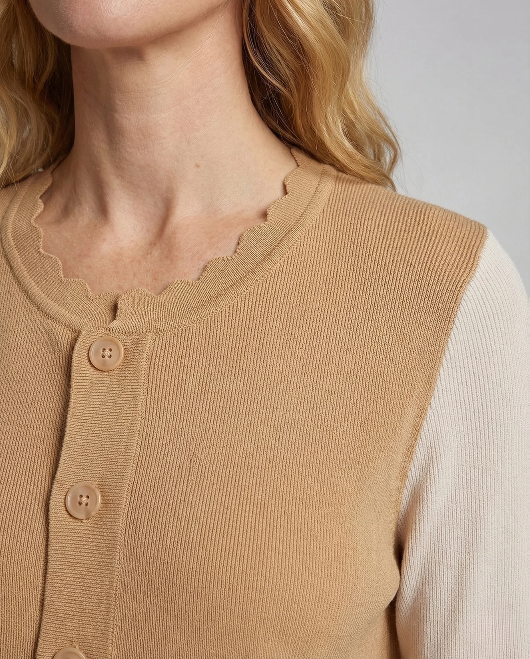Damen Strick Set Cardigan Maxirock - Image 2
