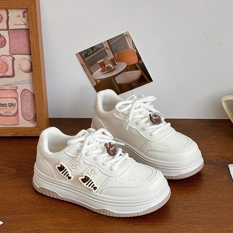 Damen Niedrigprofil Sneakers mit verspieltem Tiermotiv Heidi Mode - Image 3