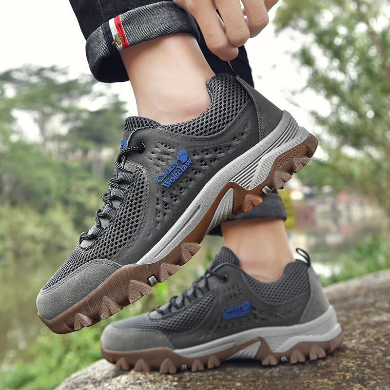 Damen Outdoor-Sneaker mit atmungsaktiver Mesh-Oberfläche und rutschfester Sohle Heidi Mode - Image 2