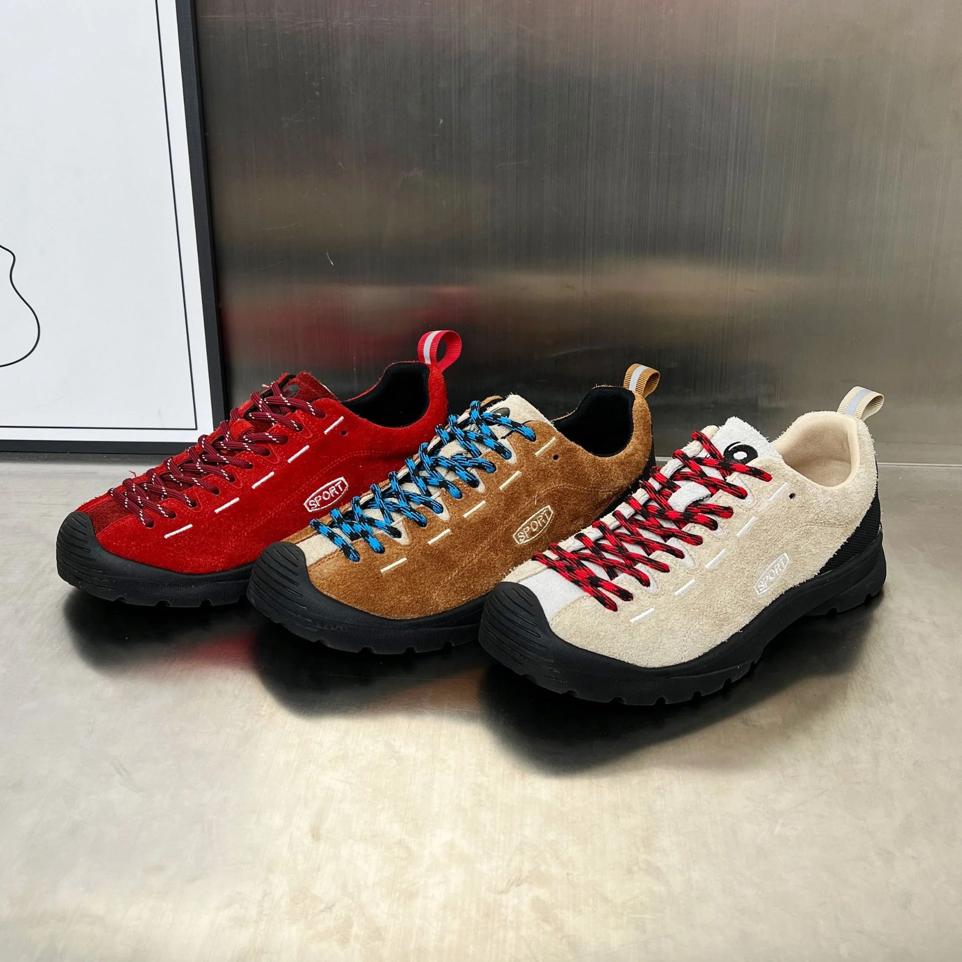Damen Outdoor-Sneaker mit robustem Profil und atmungsaktiver Oberfläche Heidi Mode - Image 4