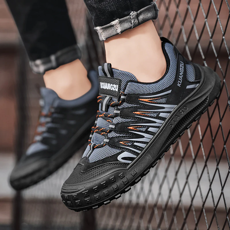 Damen Outdoor-Sneaker mit rutschfester Sohle und atmungsaktivem Obermaterial Heidi Mode - Image 2