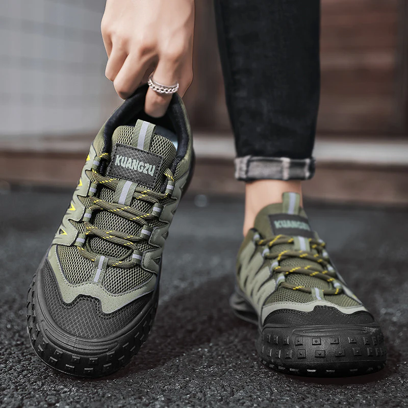 Damen Outdoor-Sneaker mit rutschfester Sohle und atmungsaktivem Obermaterial Heidi Mode - Image 3