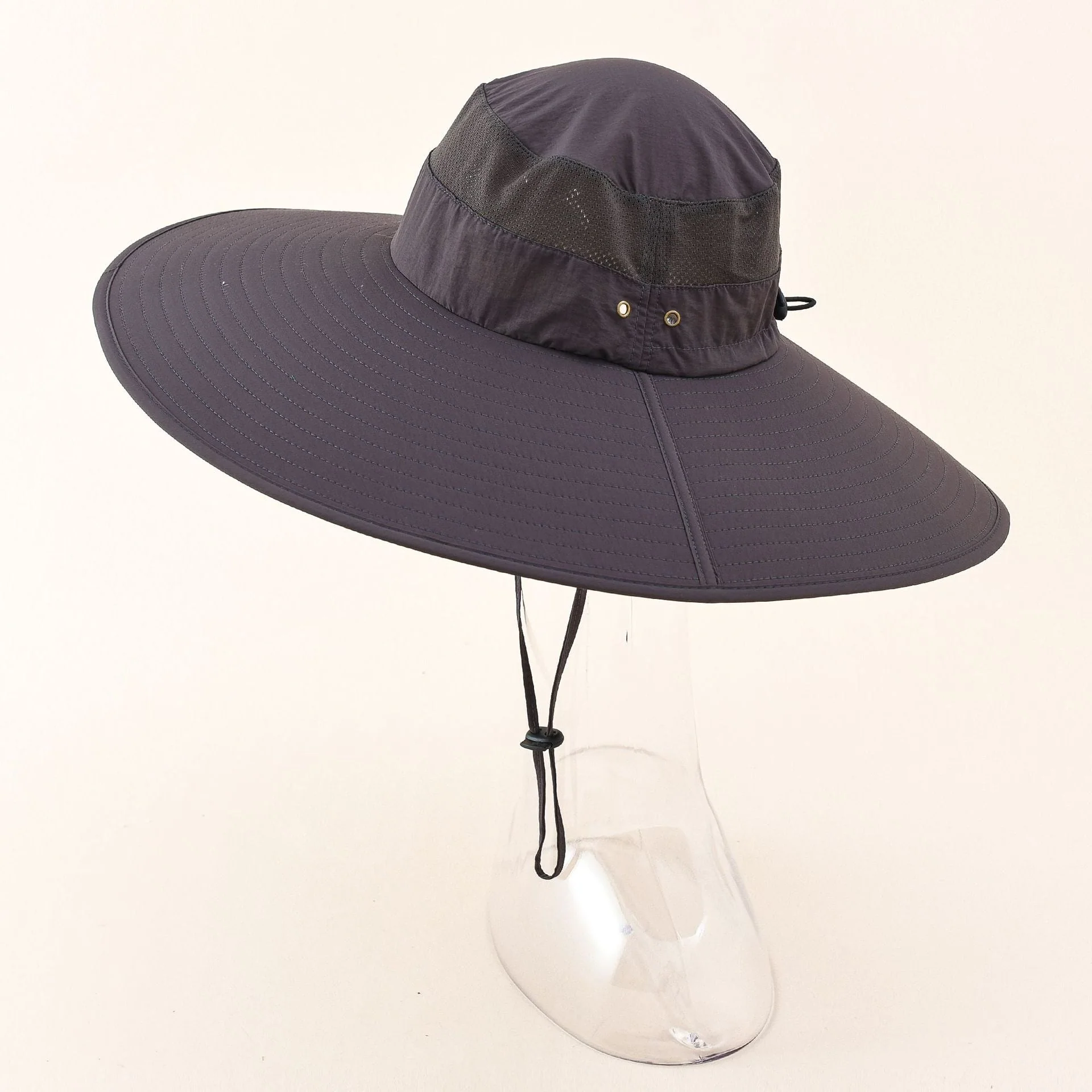 Damen Outdoor Sonnenhut mit Breiter Krempe und Atmungsaktiver Netzstruktur Heidi-Mode - Image 6
