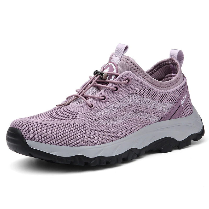 Damen Outdoor-Sport-Sneaker mit innovativem Schnellschnürsystem und atmungsaktiver Mesh-Oberfläche Heidi Mode - Image 6