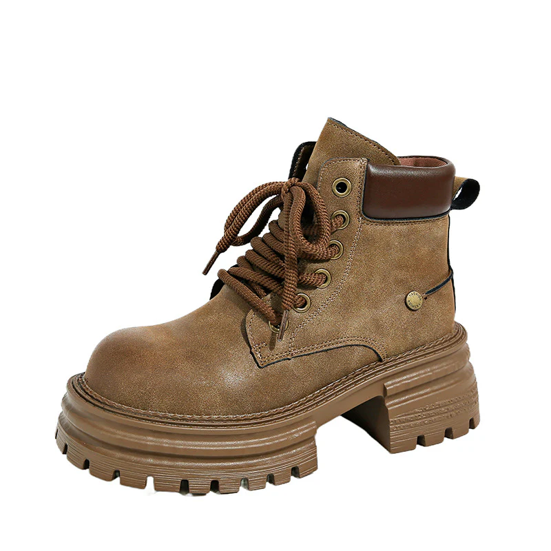 Damen Outdoor Stiefeletten mit robustem Profil und modischem Design Heidi Mode - Image 5