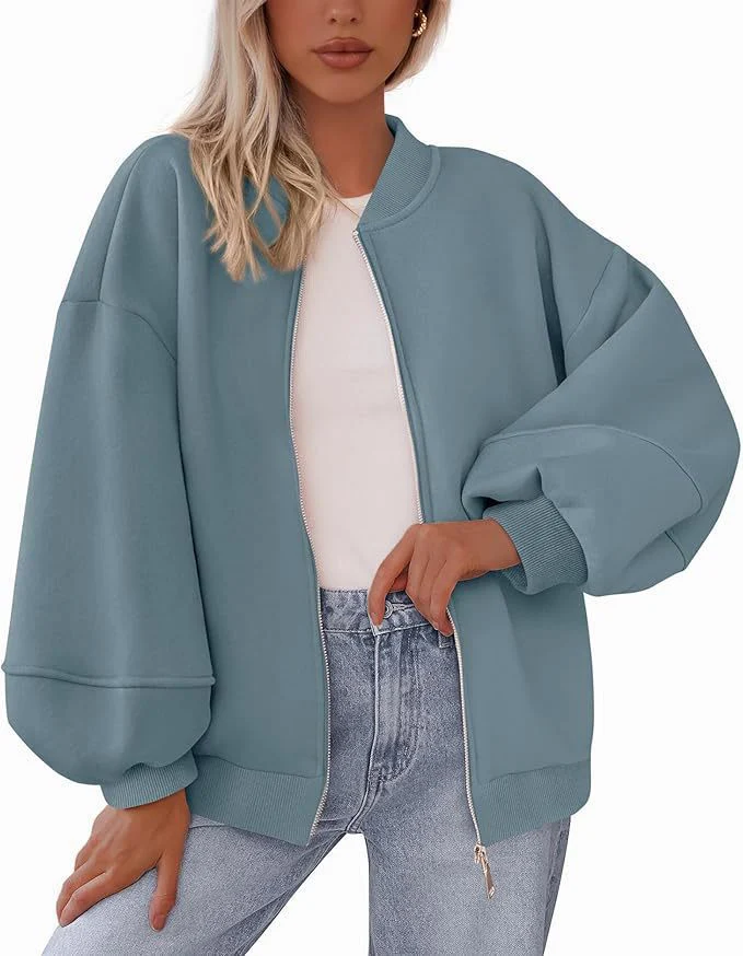 Damen Oversized Sweaterjacke Heidi-Mode - Image 9