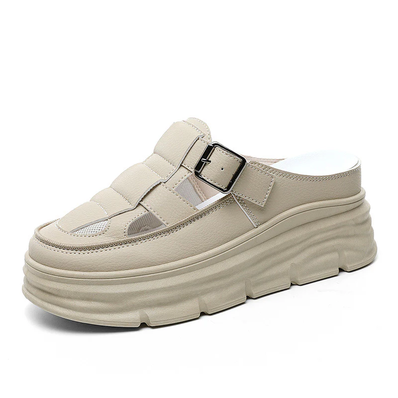 Damen Plateau-Sandalen mit verstellbarem Riemen und komfortabler Dämpfung Heidi Mode - Image 5