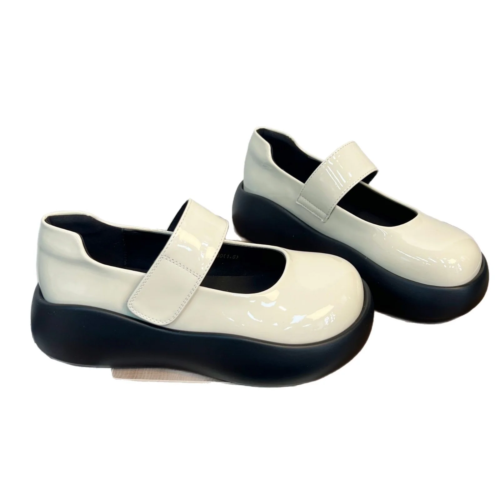 Damen Plateau Schnürschuhe mit praktischem Klettverschluss und trendigem Design Heidi Mode - Image 5