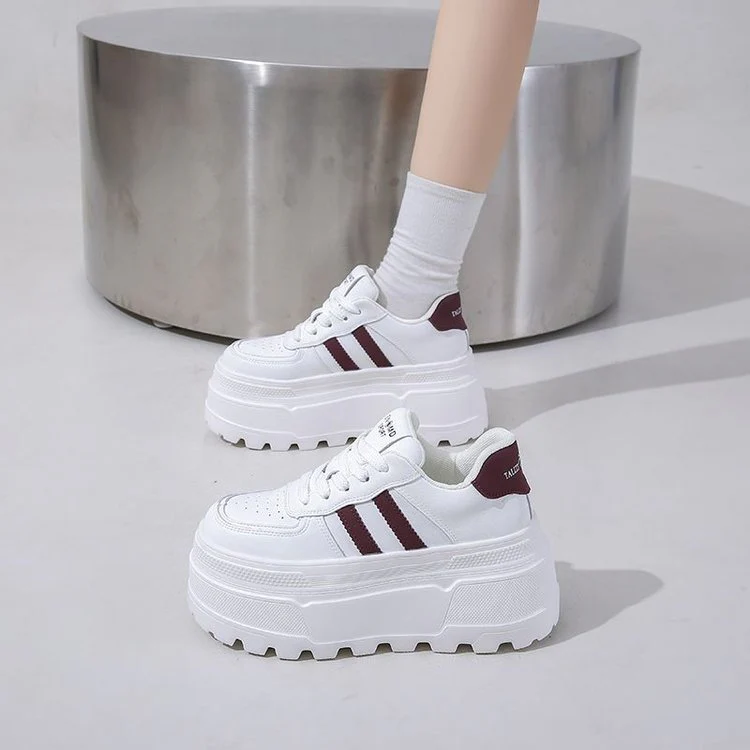 Damen Plateau-Sneaker mit angesagtem Design und komfortabler Dämpfung Heidi Mode - Image 4