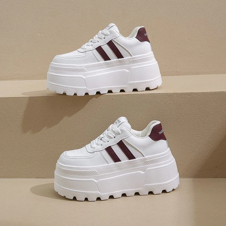 Damen Plateau-Sneaker mit angesagtem Design und komfortabler Dämpfung Heidi Mode - Image 5
