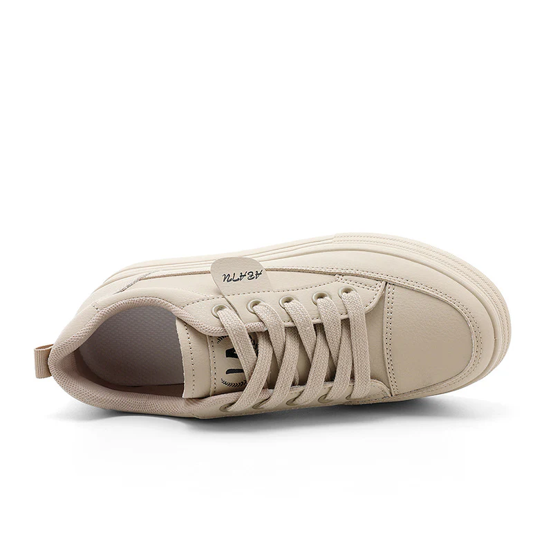 Damen Plateau-Sneaker mit atmungsaktiver Oberflächenstruktur und rutschfester Laufsohle Heidi Mode - Image 2
