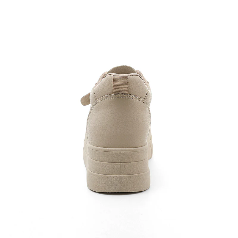 Damen Plateau-Sneaker mit atmungsaktiver Oberflächenstruktur und rutschfester Laufsohle Heidi Mode - Image 3