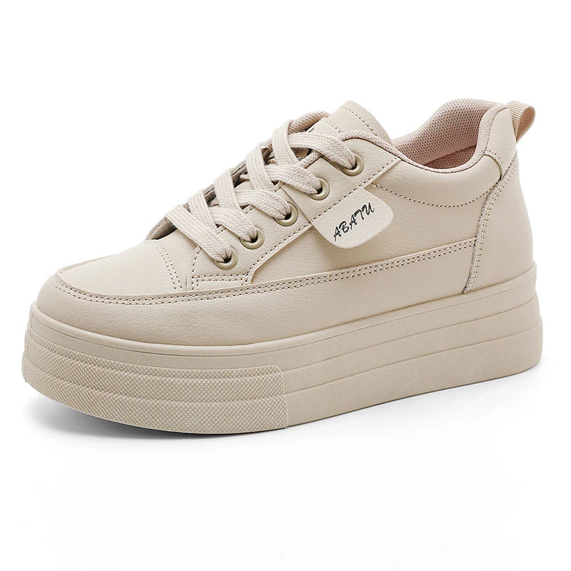 Damen Plateau-Sneaker mit atmungsaktiver Oberflächenstruktur und rutschfester Laufsohle Heidi Mode - Image 5