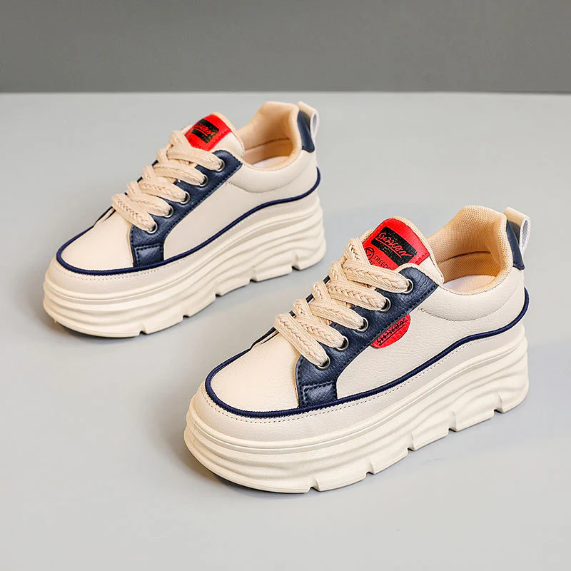 Damen Plateau-Sneaker mit innovativem Dämpfungssystem und modischer Laufsohle Heidi Mode - Image 6