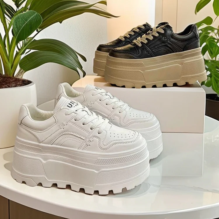 Damen Plateau-Sneaker mit innovativem Sohlenprofil und modischem Design Heidi Mode - Image 3