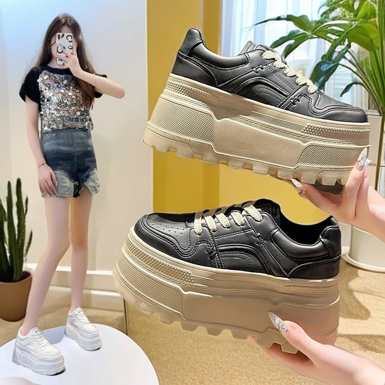 Damen Plateau-Sneaker mit innovativem Sohlenprofil und modischem Design Heidi Mode - Image 4