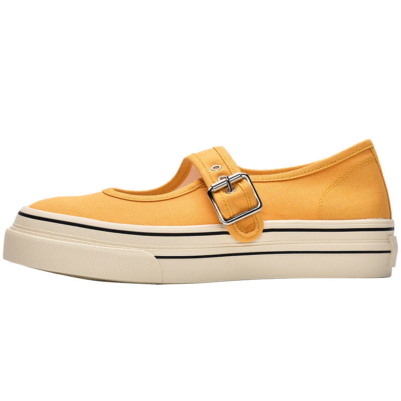 Damen Plateau-Sneaker mit Praktischem Schnallenverschluss und Optimierter Dämpfung Heidi-Mode - Image 5