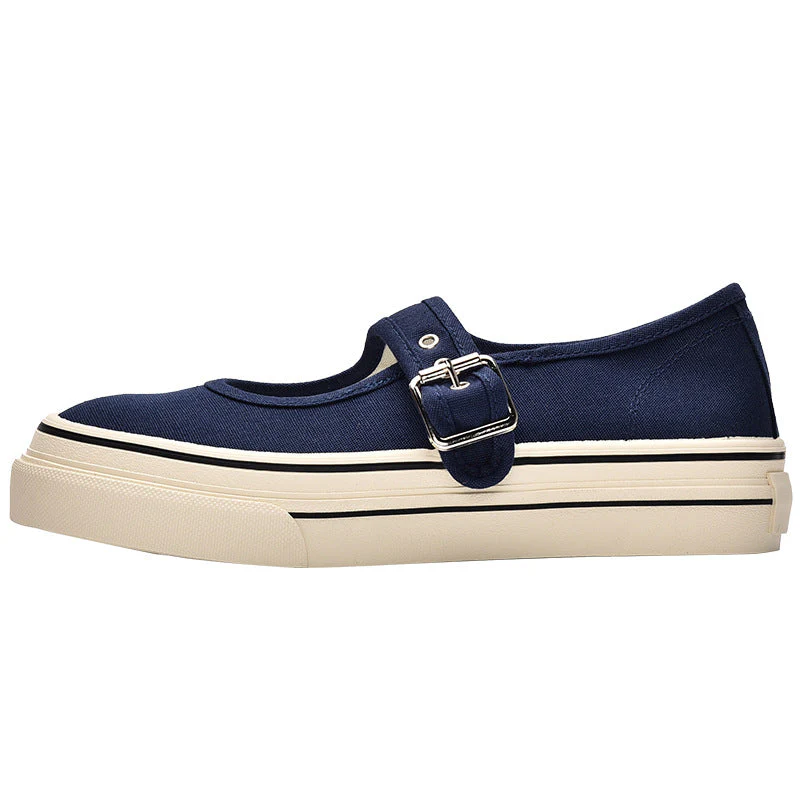 Damen Plateau-Sneaker mit Praktischem Schnallenverschluss und Optimierter Dämpfung Heidi-Mode - Image 6