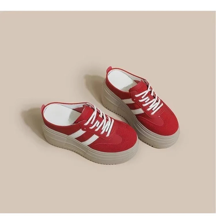 Damen Plateau-Sneaker mit sportlichem Design und optimaler Dämpfung Heidi Mode - Image 4