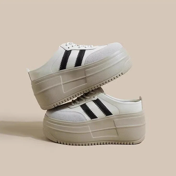 Damen Plateau-Sneaker mit sportlichem Design und optimaler Dämpfung Heidi Mode - Image 7