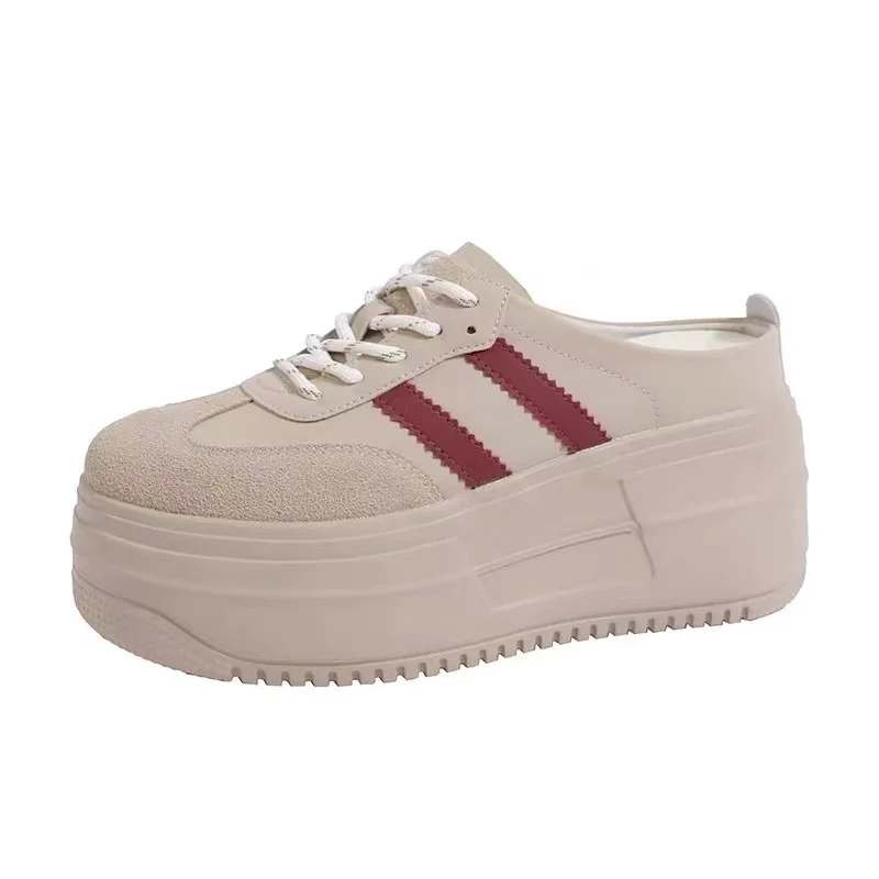 Damen Plateau-Sneaker mit sportlichem Design und optimaler Dämpfung Heidi Mode - Image 8