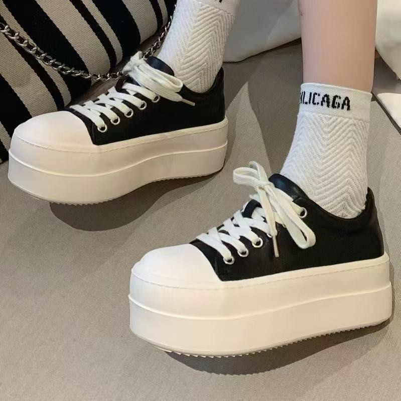 Damen Plateau-Sneaker mit stylischem Obermaterial und komfortabler Sohle Heidi Mode - Image 5
