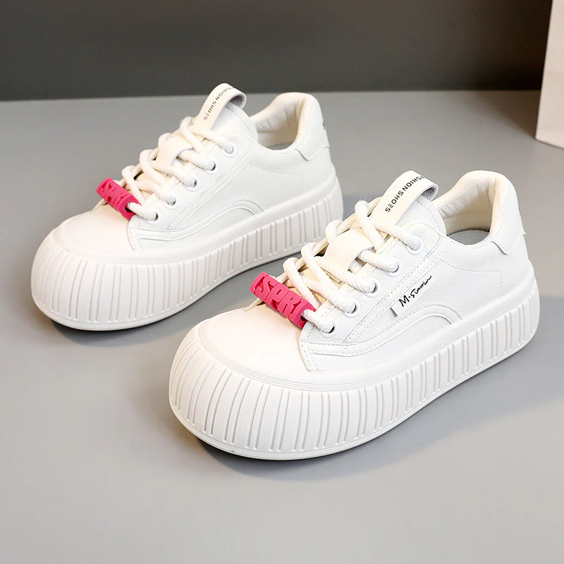 Damen Plateau-Sneaker mit trendiger Gummisohle und bequemer Dämpfung Heidi Mode - Image 2