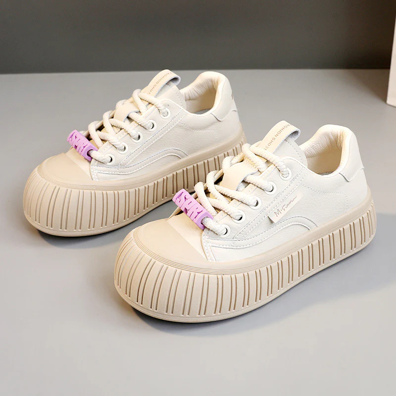 Damen Plateau-Sneaker mit trendiger Gummisohle und bequemer Dämpfung Heidi Mode - Image 7