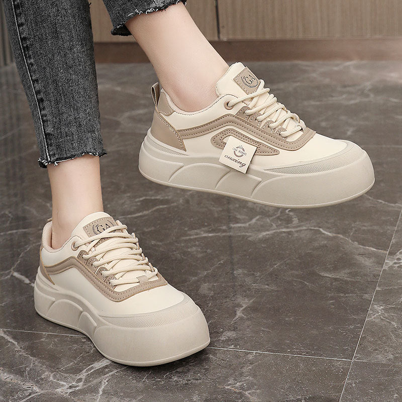 Damen Plateau Sneakers mit ergonomischer Dämpfung und rutschfester Sohle Heidi Mode - Image 4