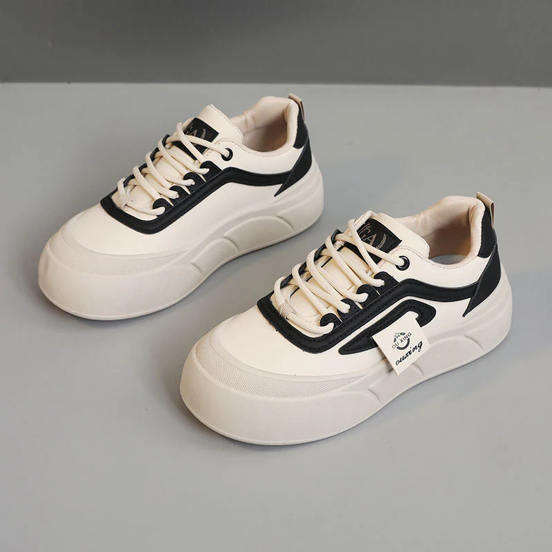 Damen Plateau Sneakers mit ergonomischer Dämpfung und rutschfester Sohle Heidi Mode - Image 6