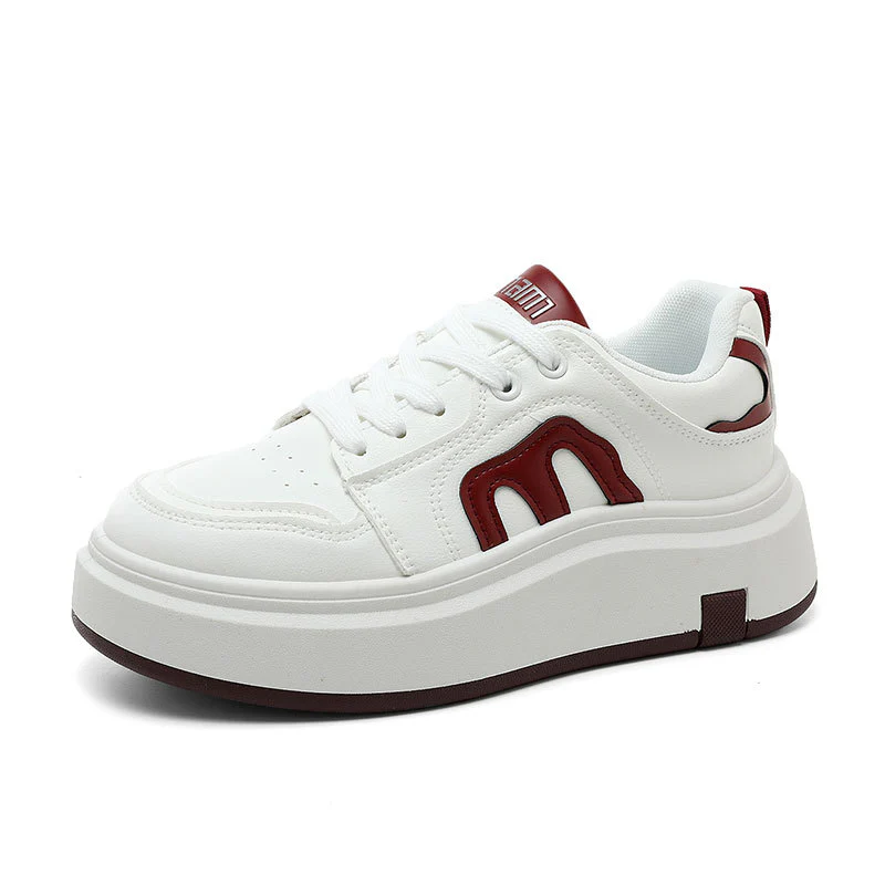 Damen Plateau Sneakers mit modernem Design und bequemer Dämpfung Heidi Mode - Image 2