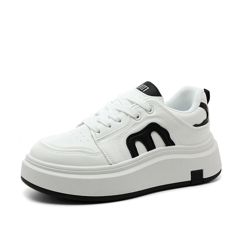 Damen Plateau Sneakers mit modernem Design und bequemer Dämpfung Heidi Mode - Image 5