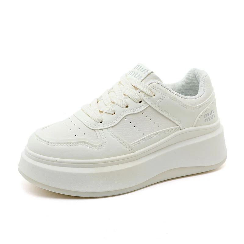 Damen Plateau Sneakers mit rutschfester Sohle und komfortabler Dämpfung Heidi Mode