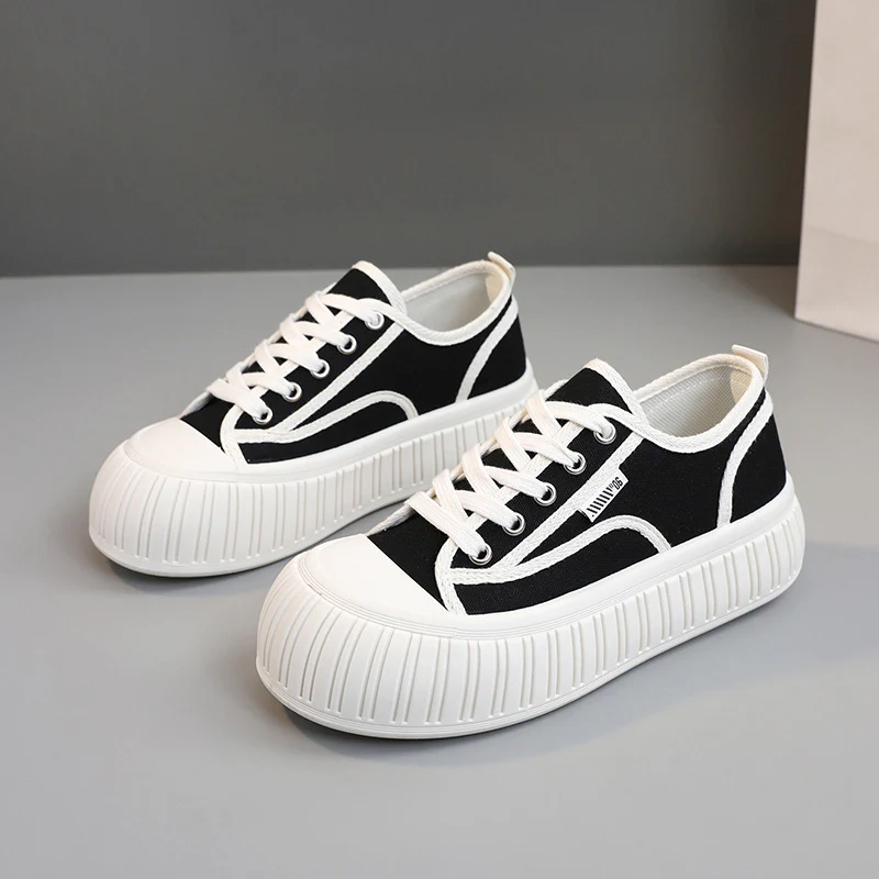 Damen Plateau Sneakers mit trendigem Design und komfortabler Dämpfung Heidi Mode - Image 2