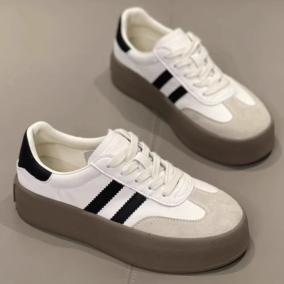 Damen Plateausneaker mit robustem Sohlenprofil und komfortablem Obermaterial Heidi Mode - Image 3