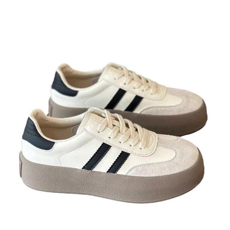 Damen Platform Sneakers mit modischem Design und dicker Sohle Heidi Mode - Image 5