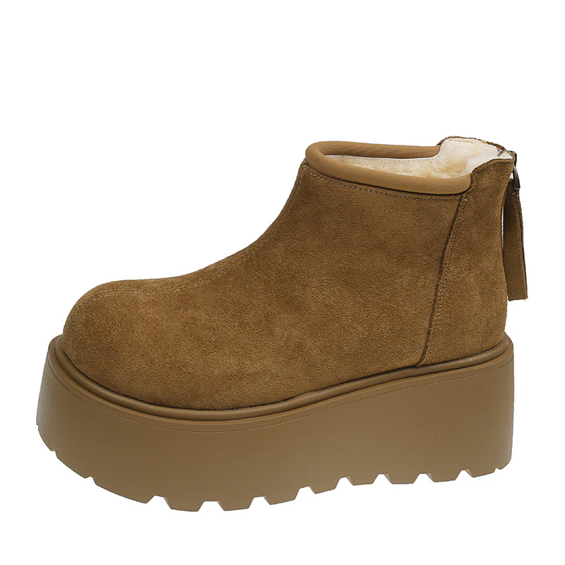 Damen Platform-Stiefelette mit kuscheligem Innenfutter Heidi Mode - Image 7