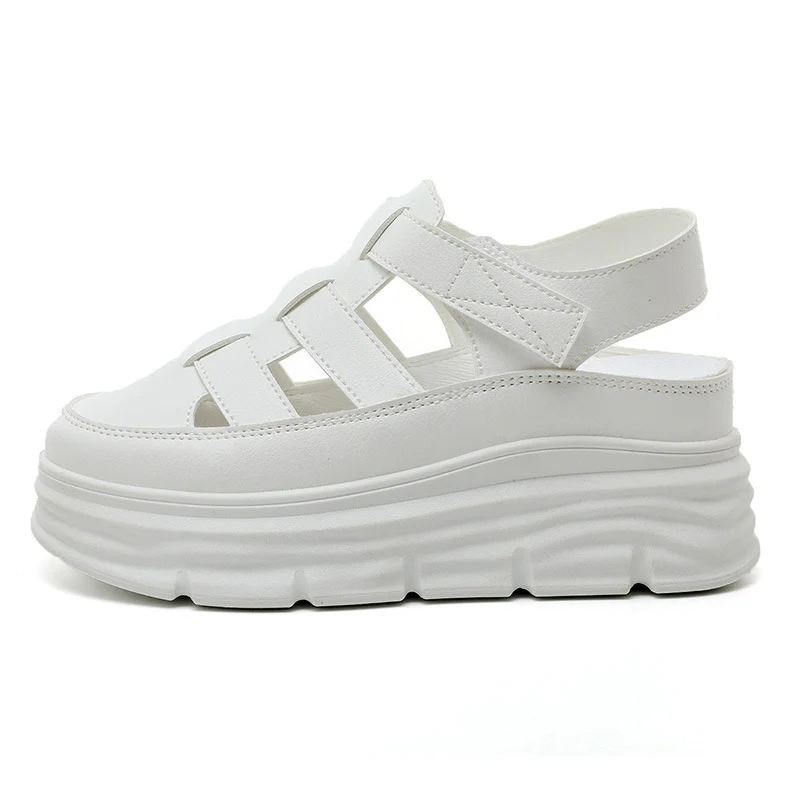 Damen Plattform-Sandalen mit verstellbarem Riemen und rutschfester Sohle Heidi Mode - Image 5