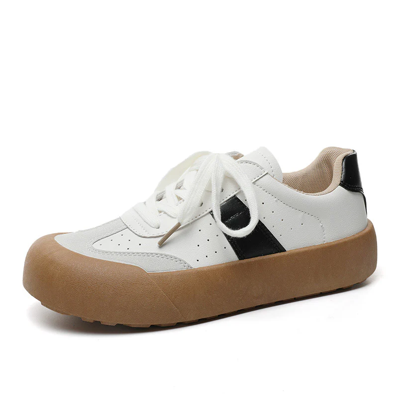 Damen Plattform Sneaker mit atmungsaktiver Oberfläche und rutschfester Sohle Heidi Mode - Image 5